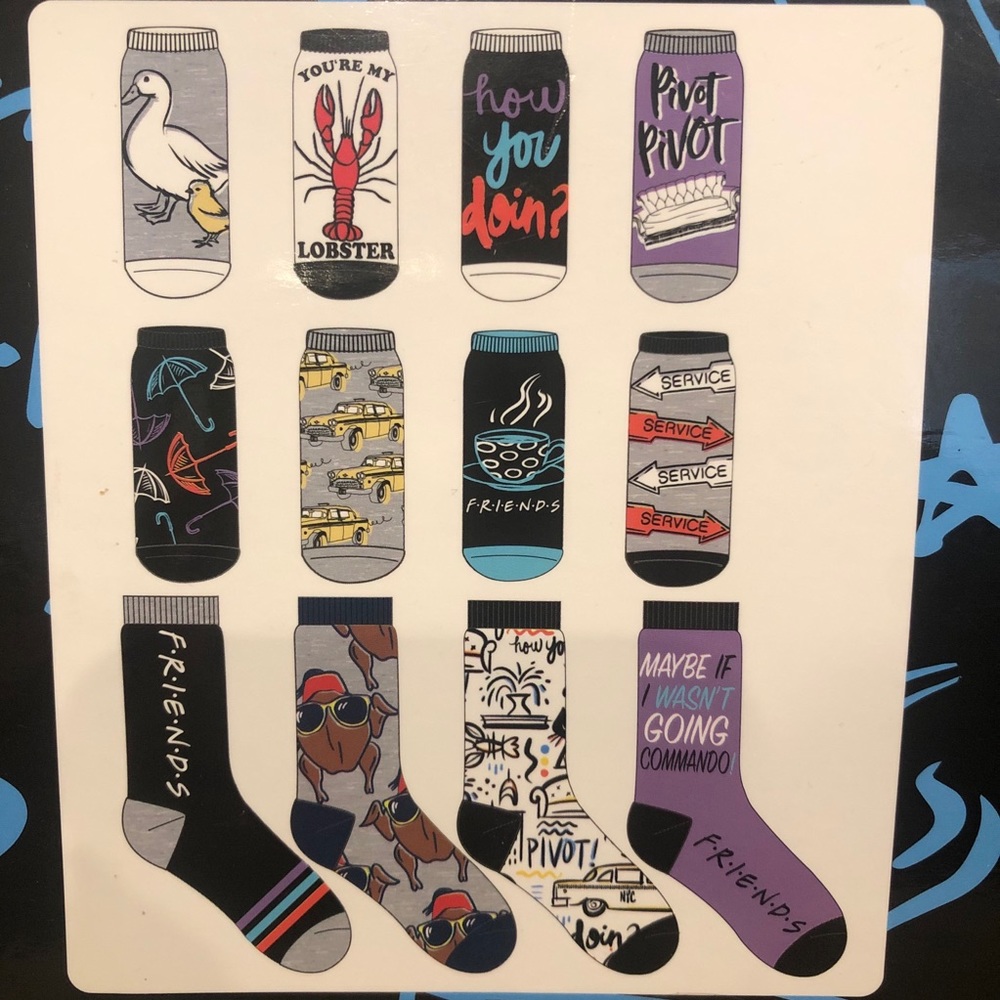 Friends Sock Collection - Picture 3 of 3